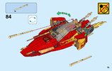 Building Instructions - LEGO - NINJAGO - 70638 - Katana V11: Page 75