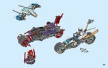 Building Instructions - LEGO - NINJAGO - 70639 - Street Race of Snake Jaguar: Page 53