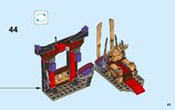 Building Instructions - LEGO - 70651 - Throne Room Showdown: Page 43