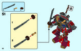 Building Instructions - LEGO - 70665 - The Samurai Mech: Page 42