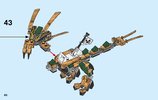 Building Instructions - LEGO - 70666 - The Golden Dragon: Page 40