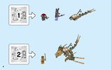 Building Instructions - LEGO - 70666 - The Golden Dragon: Page 4