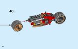 Building Instructions - LEGO - 70667 - Kai's Blade Cycle & Zane's Snowmobile: Page 54