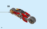 Building Instructions - LEGO - 70667 - Kai's Blade Cycle & Zane's Snowmobile: Page 66