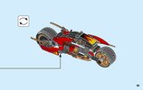 Building Instructions - LEGO - 70667 - Kai's Blade Cycle & Zane's Snowmobile: Page 69