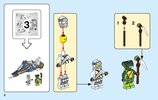 Building Instructions - LEGO - 70667 - Kai's Blade Cycle & Zane's Snowmobile: Page 2