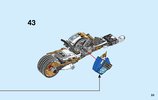 Building Instructions - LEGO - 70667 - Kai's Blade Cycle & Zane's Snowmobile: Page 33