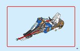 Building Instructions - LEGO - 70667 - Kai's Blade Cycle & Zane's Snowmobile: Page 45