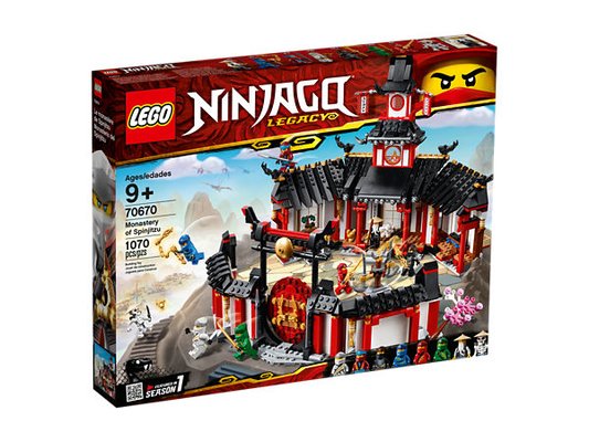 Lego ninjago monastery 2025 of spinjitzu instructions