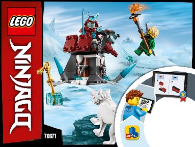 Building Instructions - LEGO - 70671 - Lloyd's Journey: Page 1