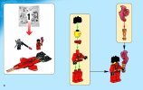 Building Instructions - LEGO - NINJAGO - 70721 - Kai Fighter: Page 4