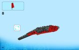 Building Instructions - LEGO - NINJAGO - 70721 - Kai Fighter: Page 42