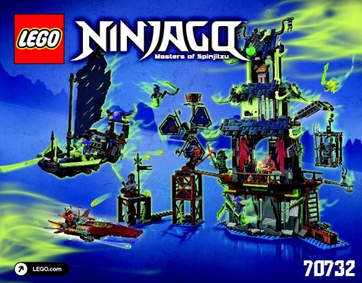 Building Instructions - LEGO - NINJAGO - 70732 - City of Stiix: Page 1