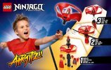 Building Instructions - LEGO - NINJAGO - 70739 - Airjitzu Kai Flyer: Page 18