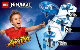 Building Instructions - LEGO - NINJAGO - 70740 - Airjitzu Jay Flyer: Page 18