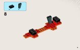 Building Instructions - LEGO - NINJAGO - 70753 - Lava Falls: Page 9