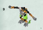 Building Instructions - LEGO - BIONICLE - 70778 - Protector of Jungle: Page 11