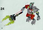 Building Instructions - LEGO - BIONICLE - 70779 - Protector of Stone: Page 24