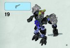 Building Instructions - LEGO - BIONICLE - 70781 - Protector of Earth: Page 21