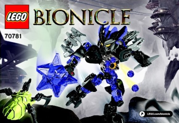 Building Instructions - LEGO - BIONICLE - 70781 - Protector of Earth: Page 1