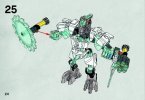 Building Instructions - LEGO - BIONICLE - 70782 - Protector of Ice: Page 24