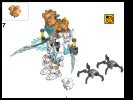 Building Instructions - LEGO - BIONICLE - 70782 - Protector of Ice: Page 9