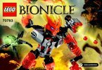 Building Instructions - LEGO - BIONICLE - 70783 - Protector of Fire: Page 1