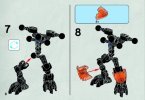 Building Instructions - LEGO - BIONICLE - 70783 - Protector of Fire: Page 8