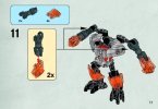 Building Instructions - LEGO - BIONICLE - 70783 - Protector of Fire: Page 11