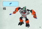 Building Instructions - LEGO - BIONICLE - 70783 - Protector of Fire: Page 15