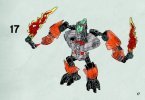 Building Instructions - LEGO - BIONICLE - 70783 - Protector of Fire: Page 17