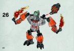 Building Instructions - LEGO - BIONICLE - 70783 - Protector of Fire: Page 24