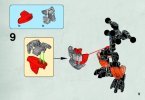 Building Instructions - LEGO - BIONICLE - 70783 - Protector of Fire: Page 9