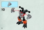 Building Instructions - LEGO - BIONICLE - 70783 - Protector of Fire: Page 10