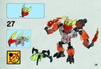 Building Instructions - LEGO - BIONICLE - 70783 - Protector of Fire: Page 25