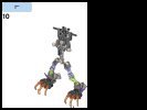 Building Instructions - LEGO - BIONICLE - 70791 - Skull Warrior: Page 9