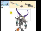 Building Instructions - LEGO - BIONICLE - 70791 - Skull Warrior: Page 22