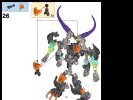 Building Instructions - LEGO - BIONICLE - 70791 - Skull Warrior: Page 25