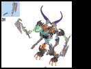 Building Instructions - LEGO - BIONICLE - 70791 - Skull Warrior: Page 30