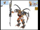 Building Instructions - LEGO - BIONICLE - 70794 - Skull Scorpio: Page 64