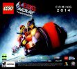 Building Instructions - LEGO - THE LEGO MOVIE - 70807 - MetalBeard's Duel: Page 56