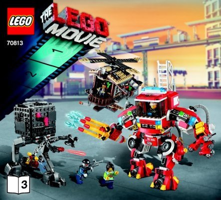 Building Instructions - LEGO - THE LEGO MOVIE - 70813 - Rescue Reinforcements: Page 1