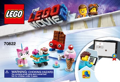 Building Instructions - LEGO - 70822 - Unikitty's Sweetest Friends EVER!: Page 1