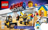 Building Instructions - LEGO - 70832 - Emmet's Builder Box!: Page 1