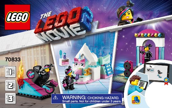 Building Instructions - LEGO - 70833 - Lucy's Builder Box!: Page 1