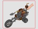 Building Instructions - LEGO - 70834 - MetalBeard's Heavy Metal Motor Trike!: Page 82