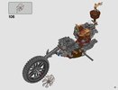 Building Instructions - LEGO - 70834 - MetalBeard's Heavy Metal Motor Trike!: Page 55