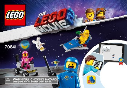 Building Instructions - LEGO - 70841 - Benny's Space Squad: Page 1