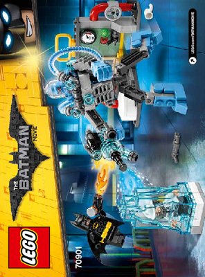 Building Instructions - LEGO - THE LEGO BATMAN MOVIE - 70901 - Mr. Freeze™ Ice Attack: Page 1