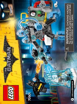 Building Instructions - LEGO - THE LEGO BATMAN MOVIE - 70901 - Mr. Freeze™ Ice Attack: Page 1